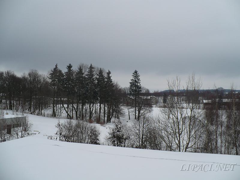 Výhled z paneláku Podhorský 2010